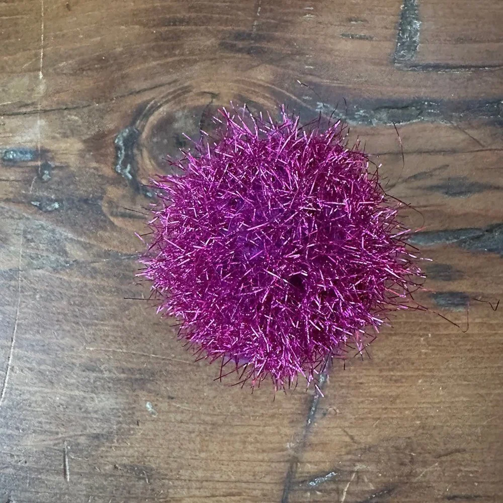 Purple Sparkly Cat Toy Ball NWOT